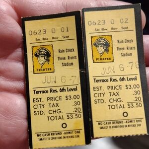 Vintage Pittsburgh Pirate Items From The 1970s